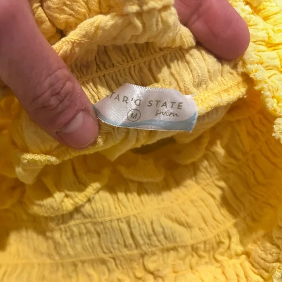 Altar'd State Yellow Women's Shorts - Picture 5 of 8